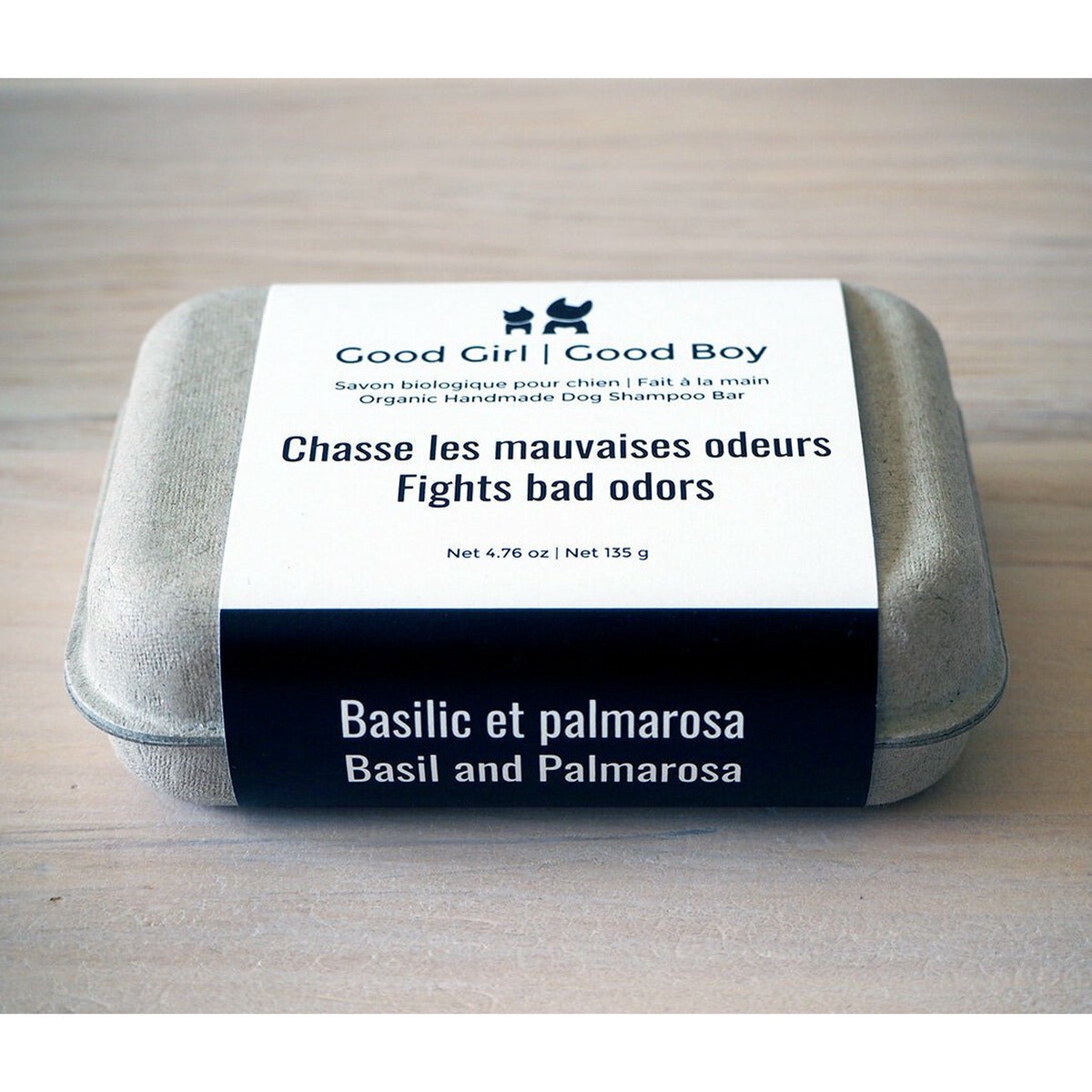 Basil & Palmarosa Organic Soap