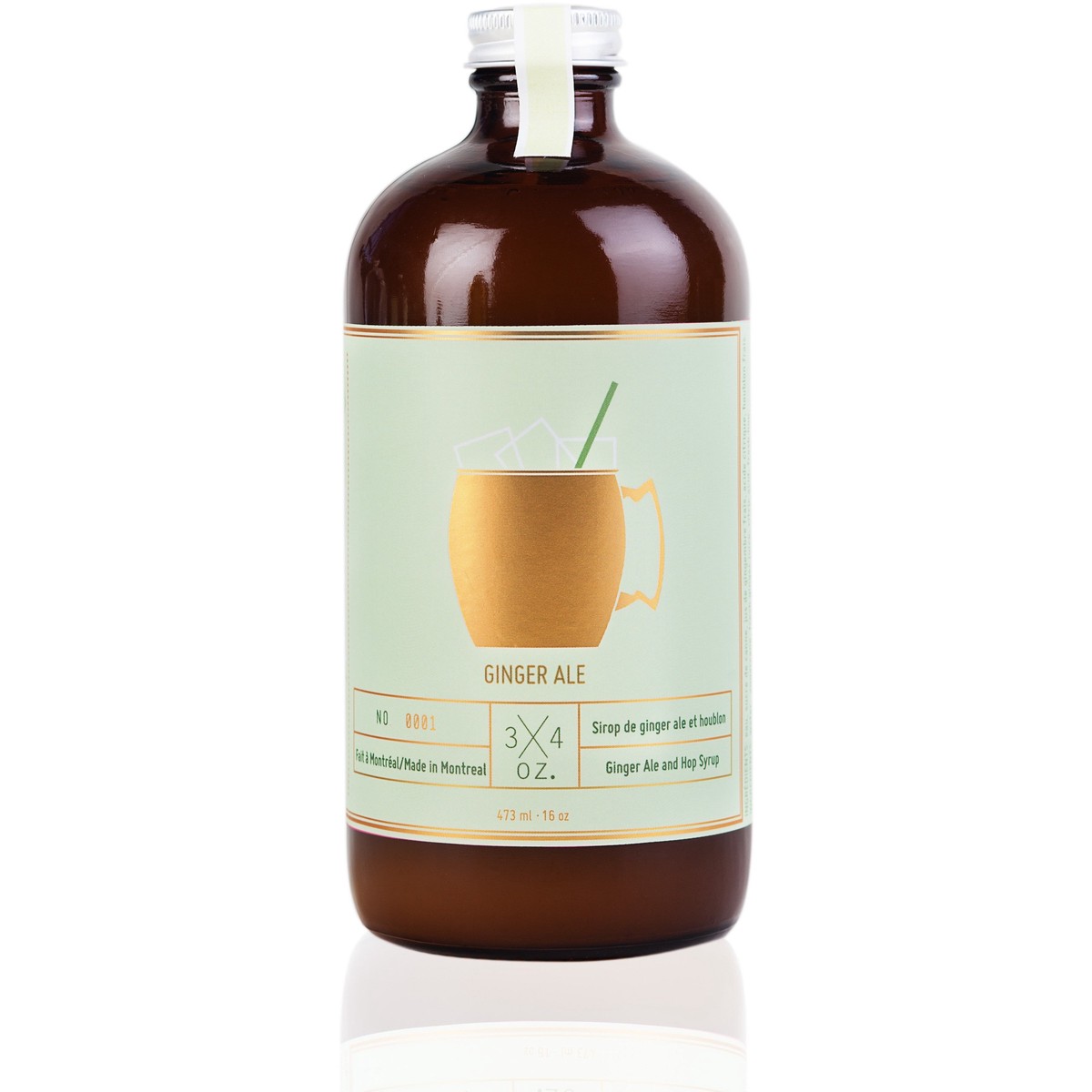 3/4 oz. Ginger Syrup
